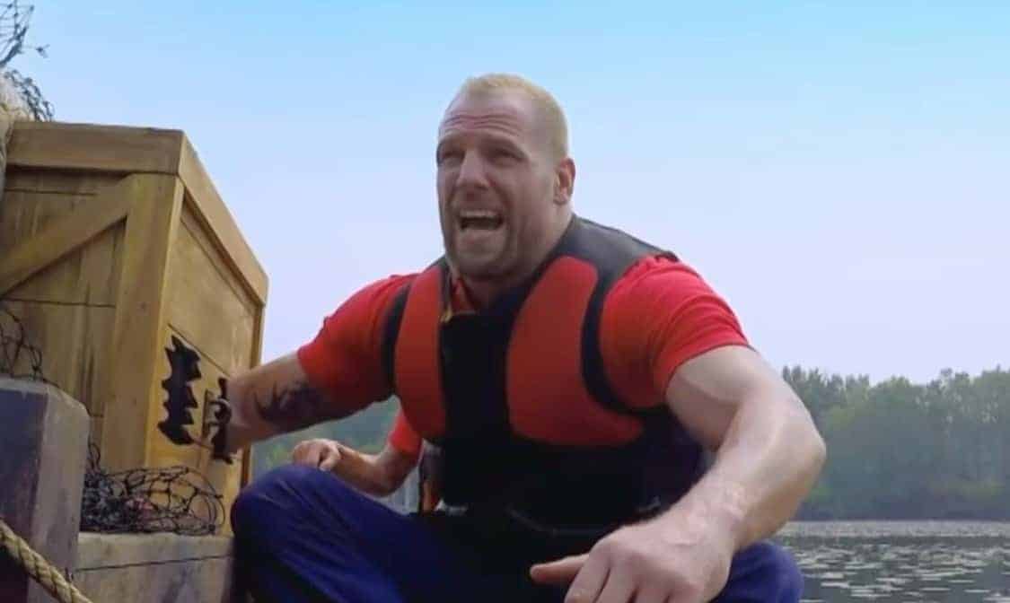 Celeb DJ James Haskell in I'm a Celebrity
