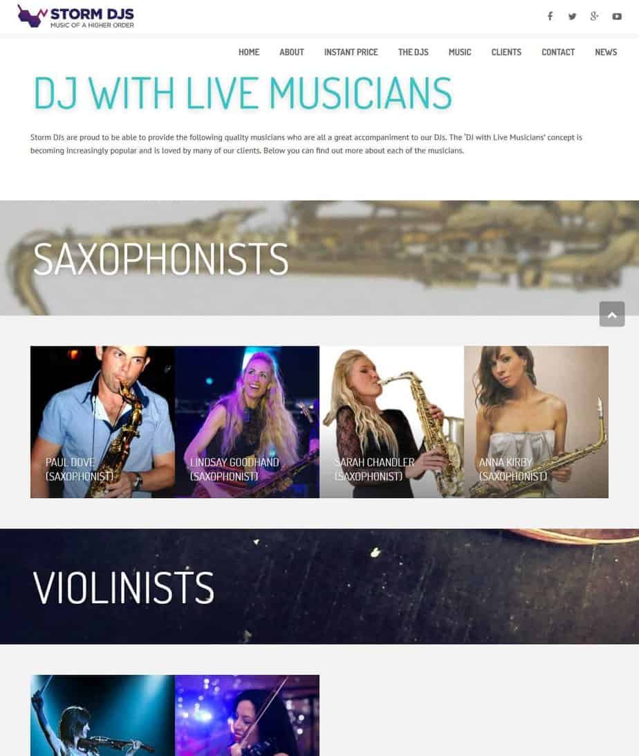 Hire a DJ and Musician - Storm DJs - London