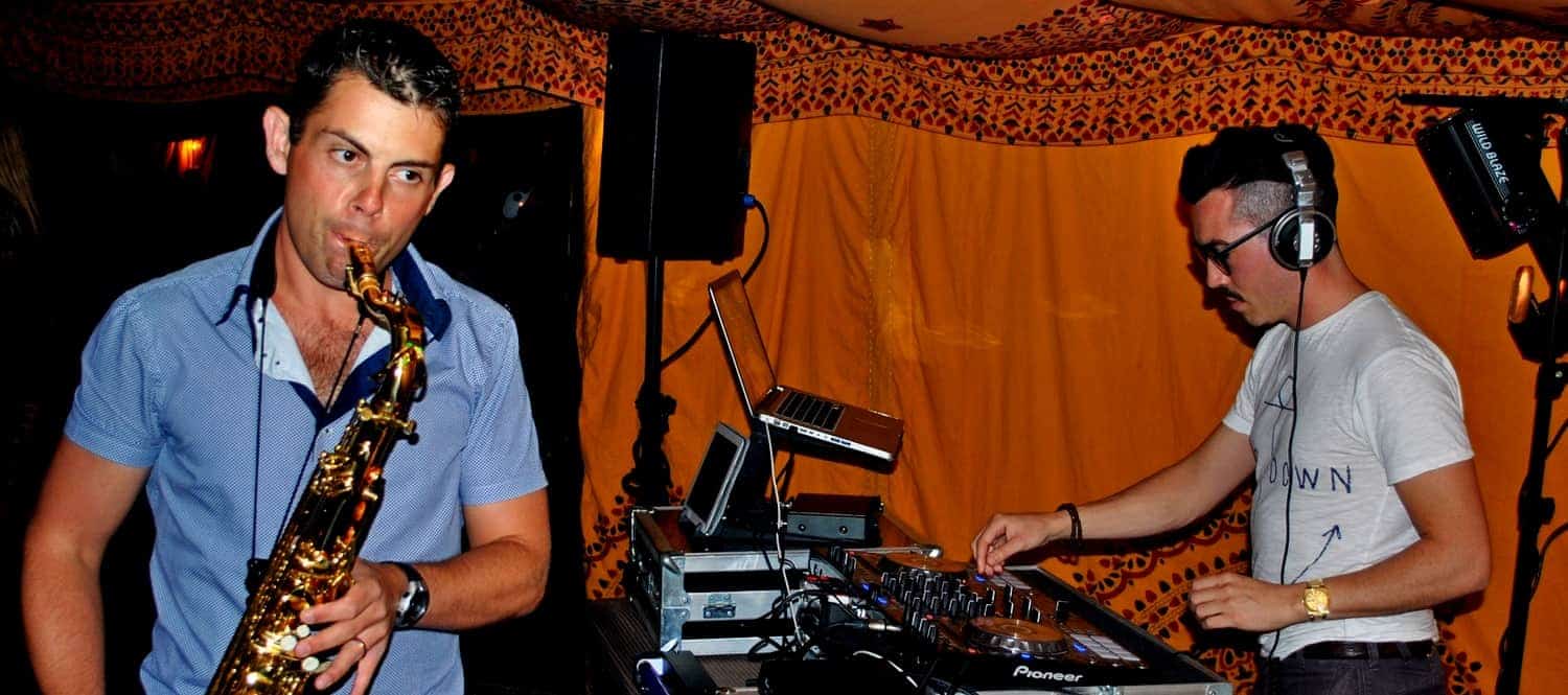 Birthday DJ Hire with Saxophonist - Storm DJs