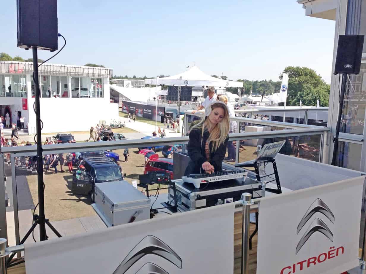 DJ Fabrizia - Storm DJs - Goodwood 2013